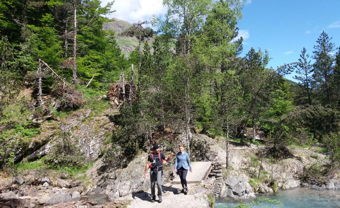 Bridge to Gavarnie Cirque